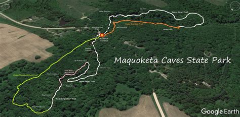 maquoketa caves trail map|Maquoketa Caves Loop, Iowa